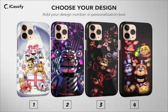 Five Nights at Freddy's Phone Case Fnaf Cover 2 - Image 1
