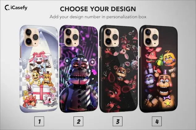Five Nights at Freddy's Phone Case Fnaf Cover 2
