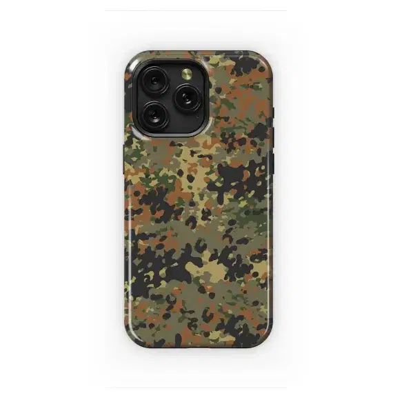 Flecktarn Camo Design
 Phone Case iPhone Samsung Cover Pixel 5880 - Image 1
