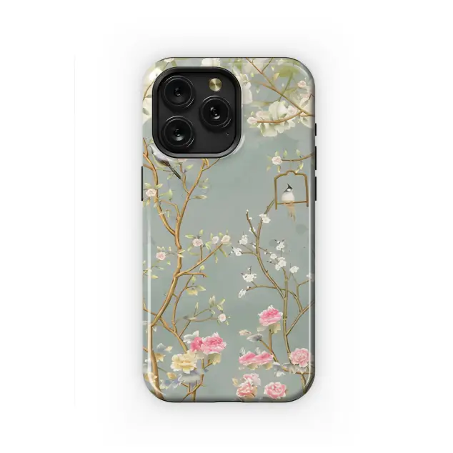 Floral Bird Phone Case iPhone Samsung Cover Pixel 2226