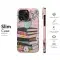 Floral Book Stack Delight Phone Case iPhone Samsung Cover Pixel 5079 - Image 7