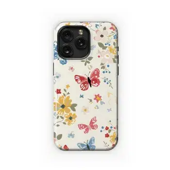 Floral Butterfly Garden
 Phone Case iPhone Samsung Cover Pixel 4475 - Image 1