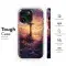 Floral Cross Sunset Serenity Art Phone Case iPhone Samsung Cover Pixel 5011 - Image 6