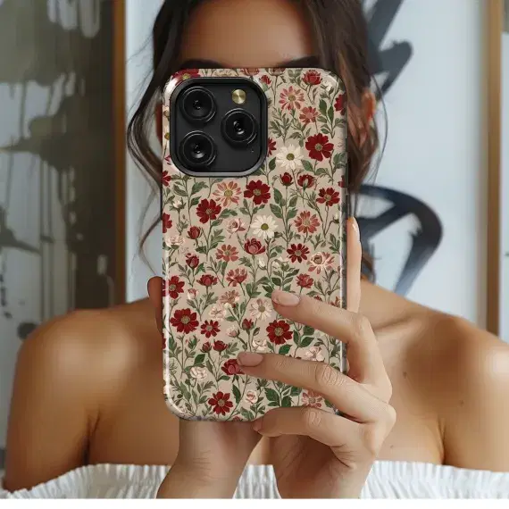 Floral Garden Delight
 Phone Case iPhone Samsung Cover Pixel 4148 - Image 1
