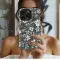 Floral Grey Seamless Pattern  Phone Case iPhone Samsung Cover Pixel 2356 - Image 2