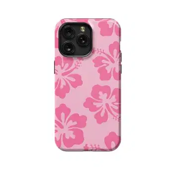 Floral Hibiscus Phone Case iPhone Samsung Pixel & More 575 - Image 1