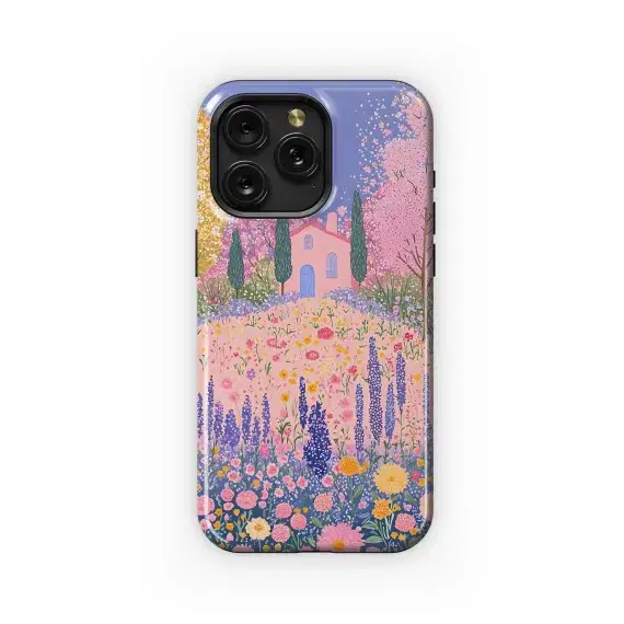 Floral House Dreamscape Phone Case iPhone Samsung Cover Pixel 4931 - Image 1