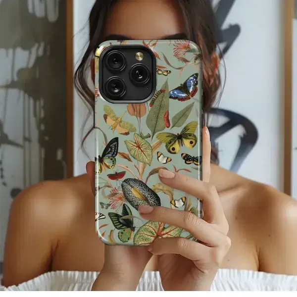 Floral House Dreamscape Phone Case iPhone Samsung Cover Pixel 4931 - Image 1