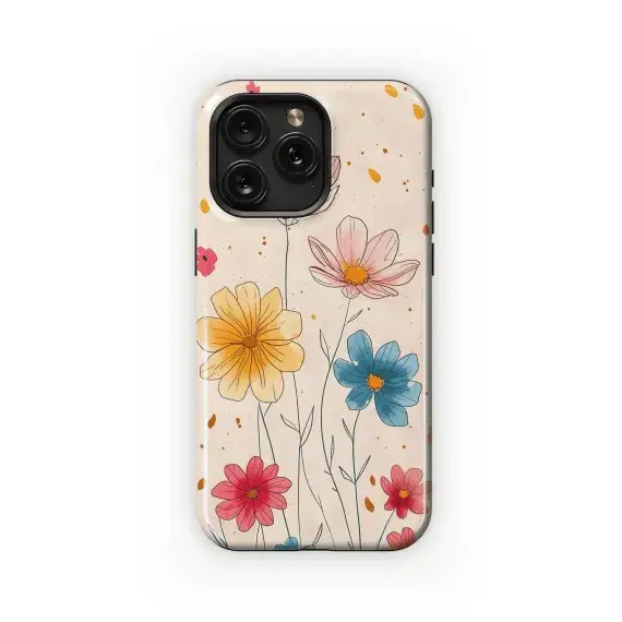 Floral Meadow Design
 Phone Case iPhone Samsung Cover Pixel 4467 - Image 1