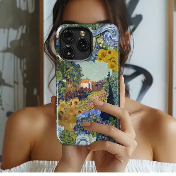 Floral Meadow Home
 Phone Case iPhone Samsung Cover Pixel 4934 - Image 1