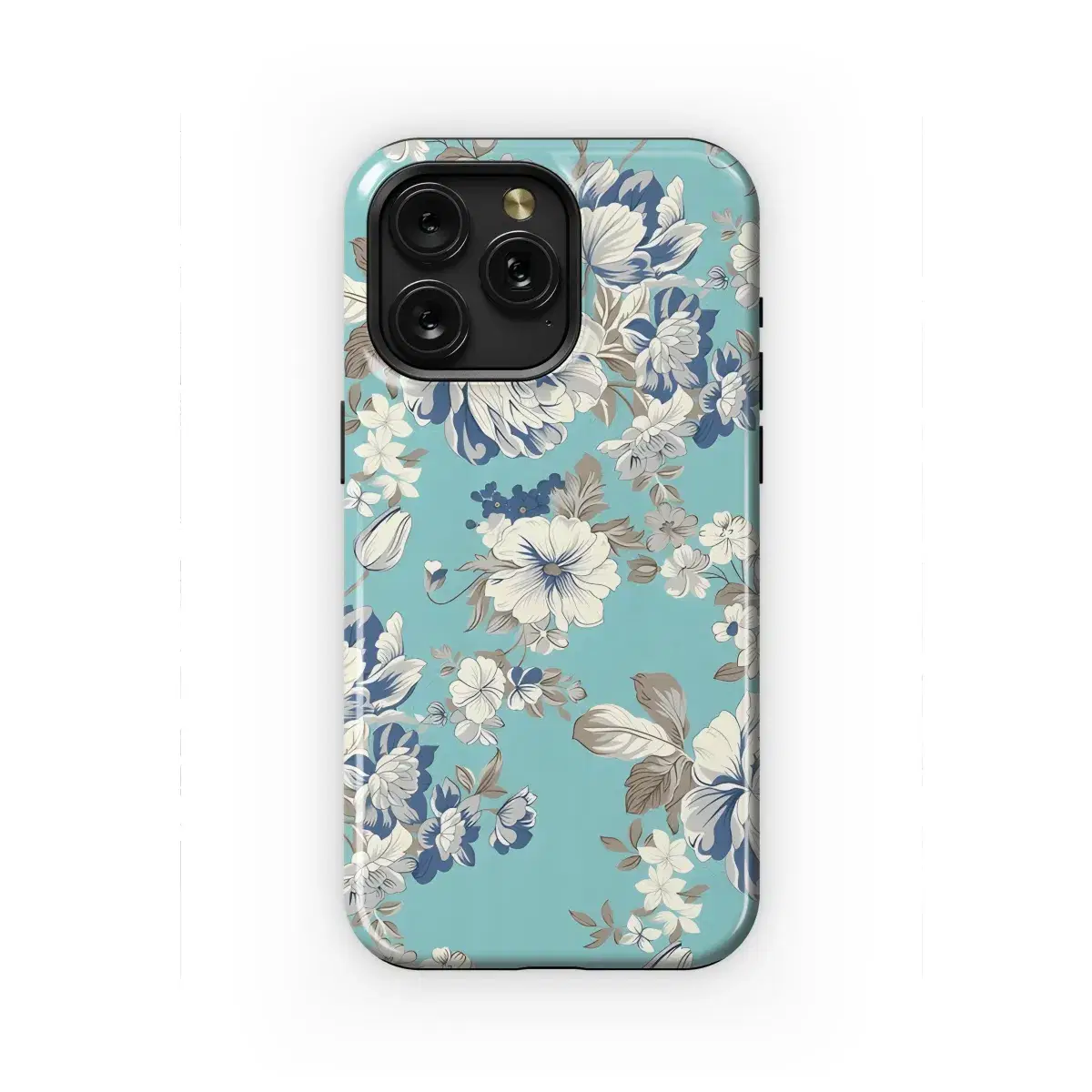Floral Pattern Tropical Blooms Phone Case iPhone Samsung Cover Pixel 2313 - Image 1