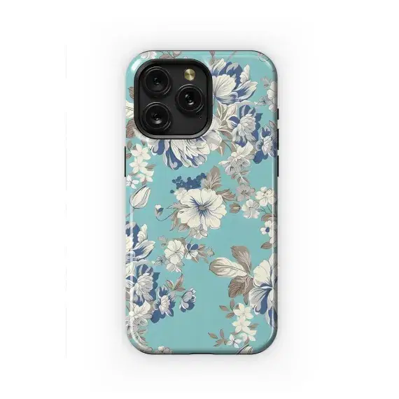 Floral Pattern Tropical Blooms Phone Case iPhone Samsung Cover Pixel 2313 - Image 1