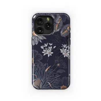 Floral Phone Case iPhone Samsung Cover Pixel 2826 - Image 1