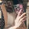 Floral Pink Phone Case - iPhone Samsung Pixel - Seamless - Image 4