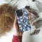 Floral Print Blue Phone Case iPhone Samsung Cover Pixel 2361 - Image 4