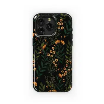 Floral Print Wild Plants Phone Case iPhone Samsung Cover Pixel 3941 - Image 1