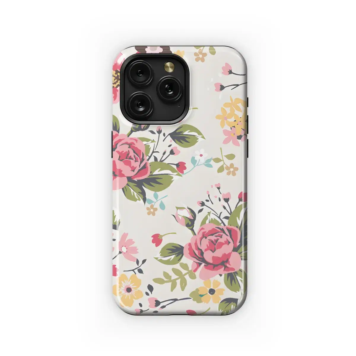 Floral Summer Print Phone Case iPhone Samsung Cover Pixel 3789 - Image 1