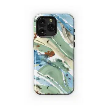 Floral Textile Phone Case iPhone Samsung Cover Pixel 3098 - Image 1