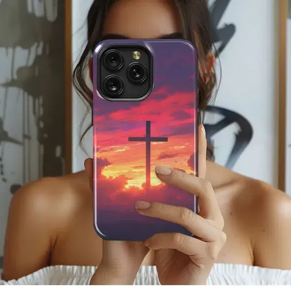 Floral View of St. Tropez Phone Case iPhone Samsung Cover Pixel 4996 - Image 1