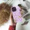 Floral White-Lilac Phlox Leaves Phone Case iPhone Samsung Cover Pixel 3917 - Image 4