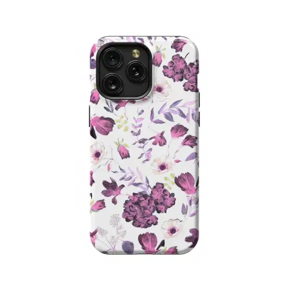 Flower Floral Watercolor  Phone Case iPhone Samsung Pixel & More #22 - Image 1