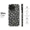 Flower on Black Phone Case iPhone Samsung Cover Pixel 3185 - Image 7