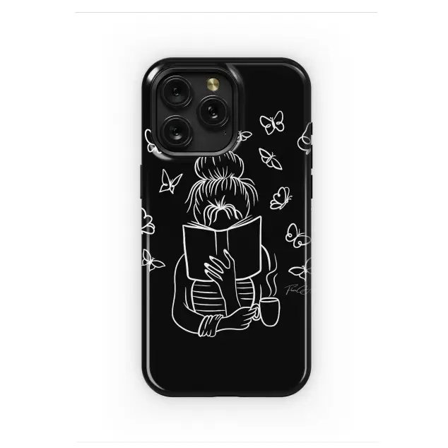 Fluttering Thoughts From a Good Book Phone Case iPhone Samsung Cover Pixel 6817