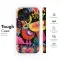Folk Postcard with Flowers Phone Case iPhone Samsung Cover Pixel 3360 - Image 6