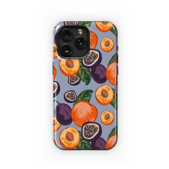 Food Illustration Pattern Phone Case iPhone Samsung Cover Pixel 1746 - Image 1