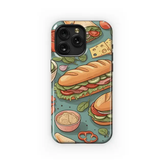 Food Menu Phone Case iPhone Samsung Cover Pixel 3453
