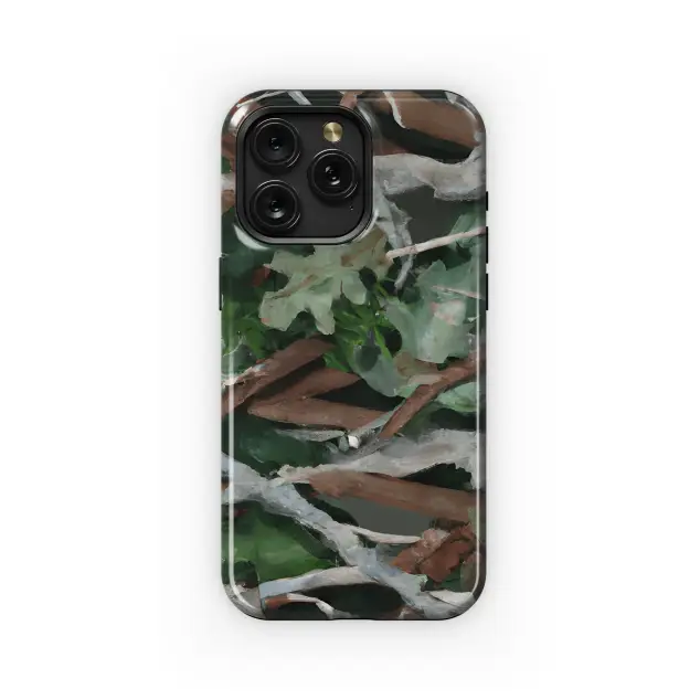 Forest Camo Phone Case iPhone Samsung Cover Pixel 3403