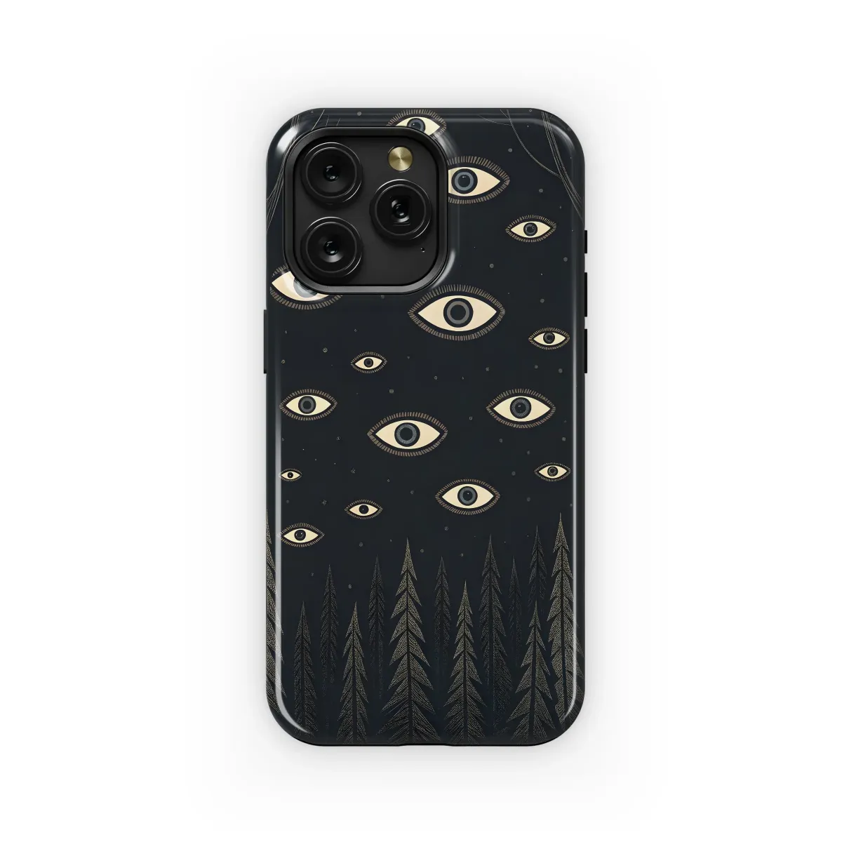 Forest Eyes Watching Phone Case iPhone Samsung Cover Pixel 5711 - Image 1