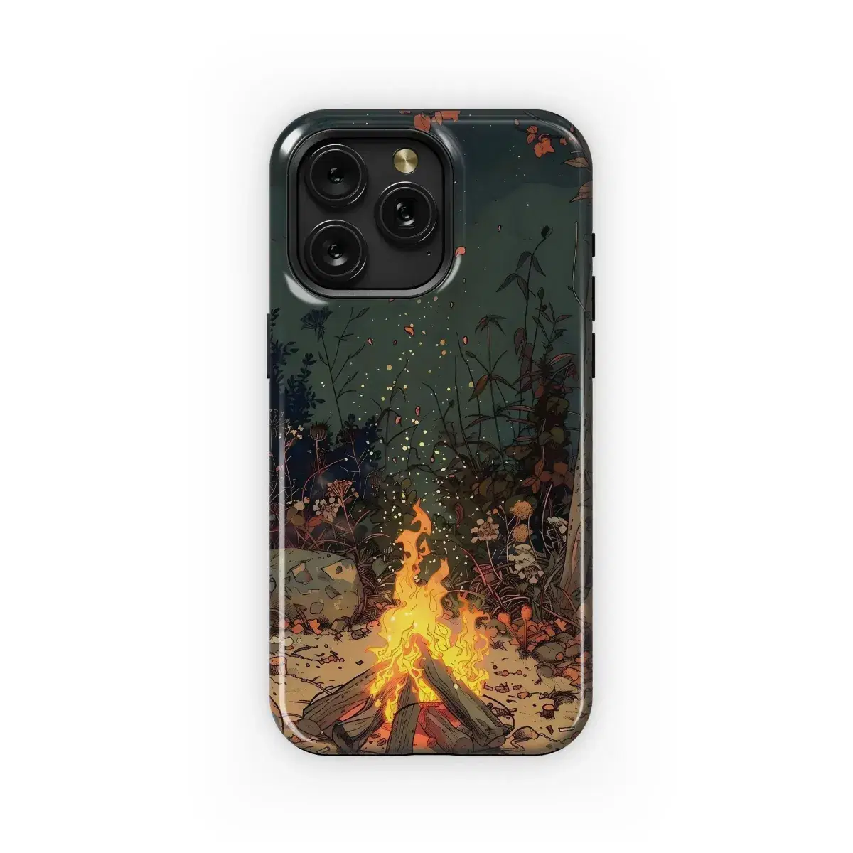 Forest Firelight Glow Phone Case iPhone Samsung Cover Pixel 4869 - Image 1