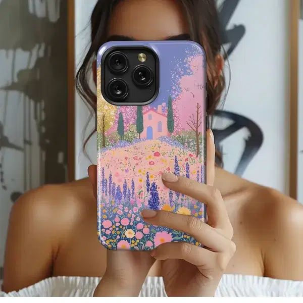 Forest Firelight Glow Phone Case iPhone Samsung Cover Pixel 4869 - Image 1