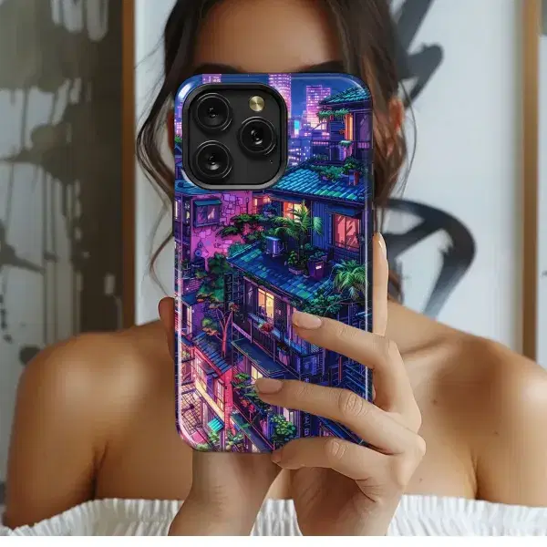 Forest Spirit Ghost
 Phone Case iPhone Samsung Cover Pixel 5502 - Image 1