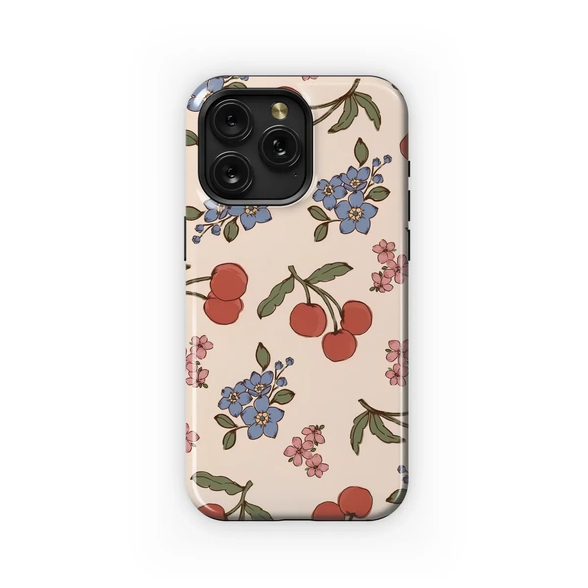 Forget-Me-Not & Cherry Fields Phone Case iPhone Samsung Cover Pixel 6532 - Image 1