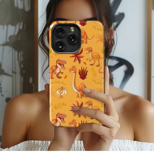 Forget-Me-Not Floral Print Phone Case iPhone Samsung Cover Pixel 5060 - Image 1