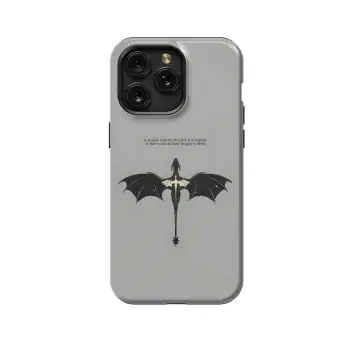 Dragon Fourth Wing Acotar Phone Case iPhone Samsung Cover Pixel 1217 - Image 1