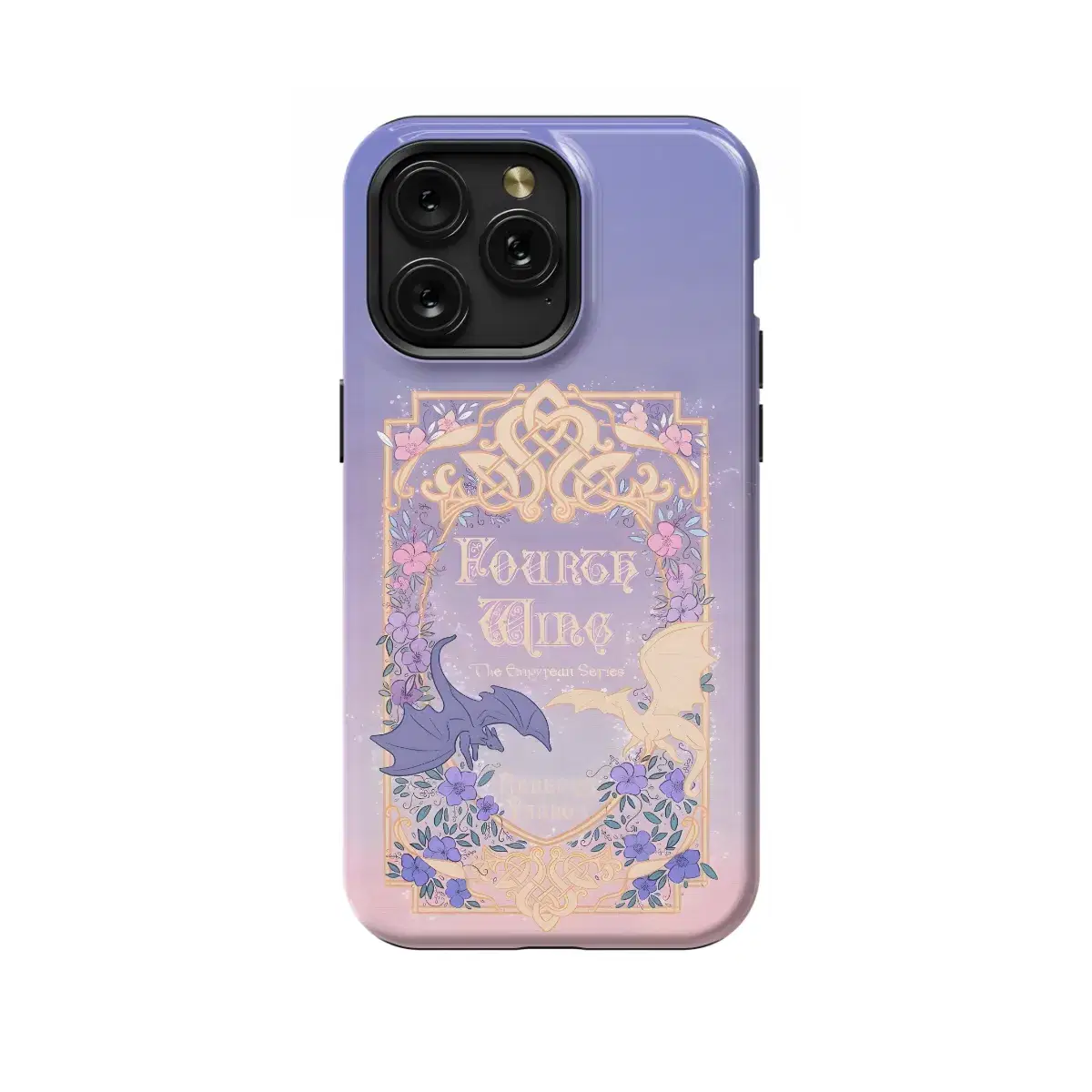 Dragon Fourth Wing Acotar Phone Case iPhone Samsung Cover Pixel 1224 - Image 1