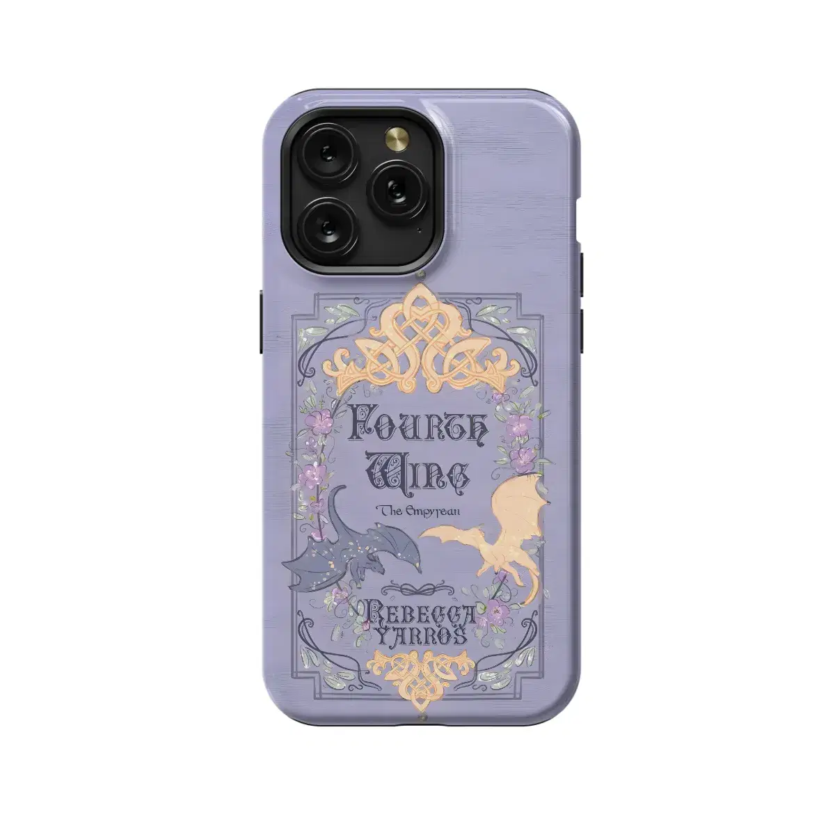 Dragon Fourth Wing Acotar Phone Case iPhone Samsung Cover Pixel 1225 - Image 1