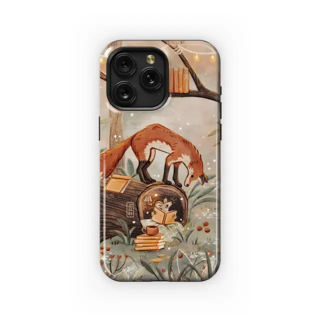 Fox Drawing Phone Case iPhone Samsung Cover Pixel 1720