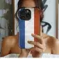 French Flag Design
 Phone Case iPhone Samsung Cover Pixel 5734 - Image 1