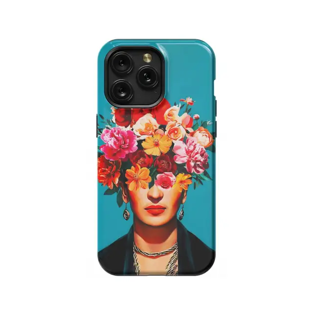 Frida Kahlo Feminism Surrealism Flower Phone Case iPhone Samsung Pixel & More
