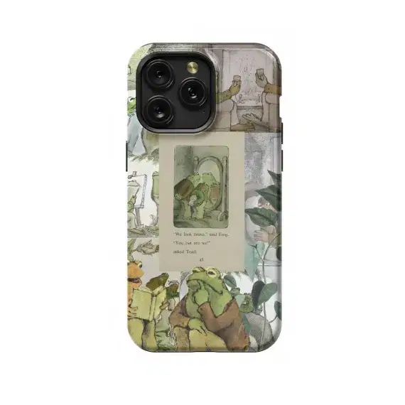 Frog and Toad Phone Case iPhone Samsung Cover Pixel 1202 - Image 1