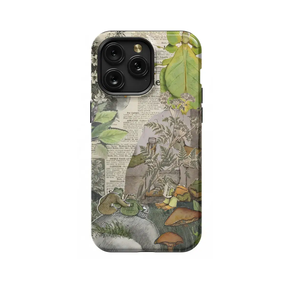 Frog and Toad Phone Case iPhone Samsung Cover Pixel 1204 - Image 1