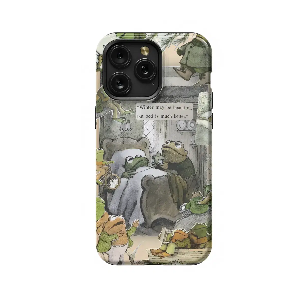 Frog and Toad Phone Case iPhone Samsung Cover Pixel 1205 - Image 1