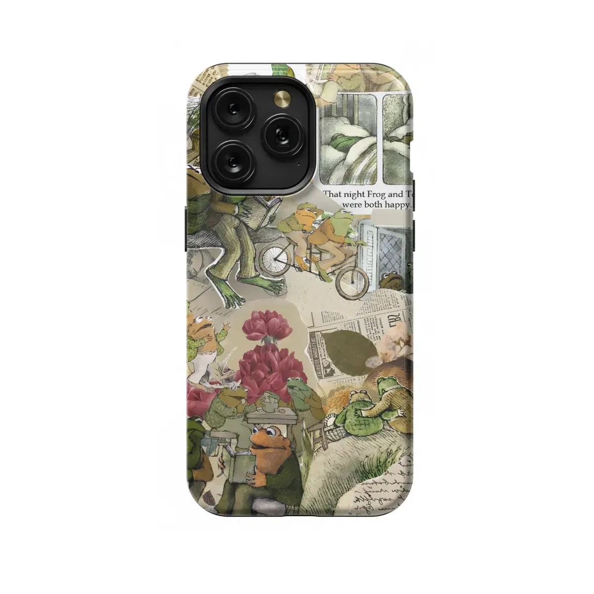 Frog and Toad Phone Case iPhone Samsung Cover Pixel 1207 - Image 1