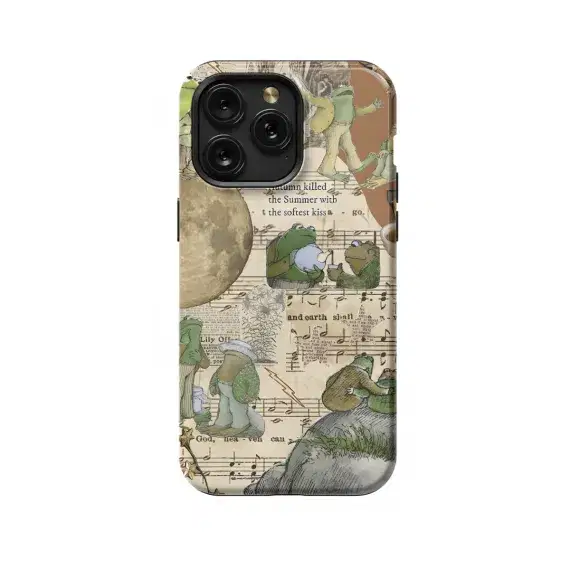 Frog and Toad Phone Case iPhone Samsung Cover Pixel 1208 - Image 1