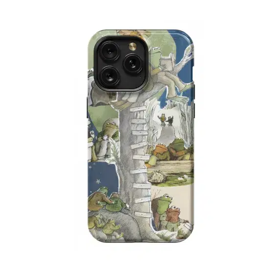 Frog and Toad Phone Case iPhone Samsung Cover Pixel 1209 - Image 1