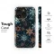 Frosted Teal and Copper Snowflakes Phone Case iPhone Samsung Cover Pixel 7994 - Image 6